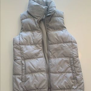 Gray Puffer Vest- Old Navy
